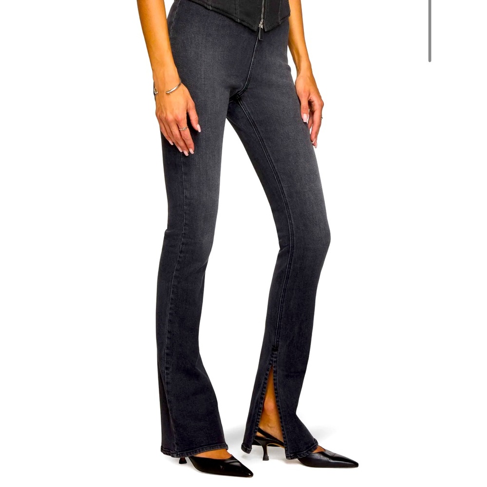 EB Denim Split Hem Jeggings